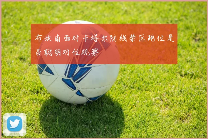 布坎南面对卡塔尔防线禁区跑位是否聪明对位观察